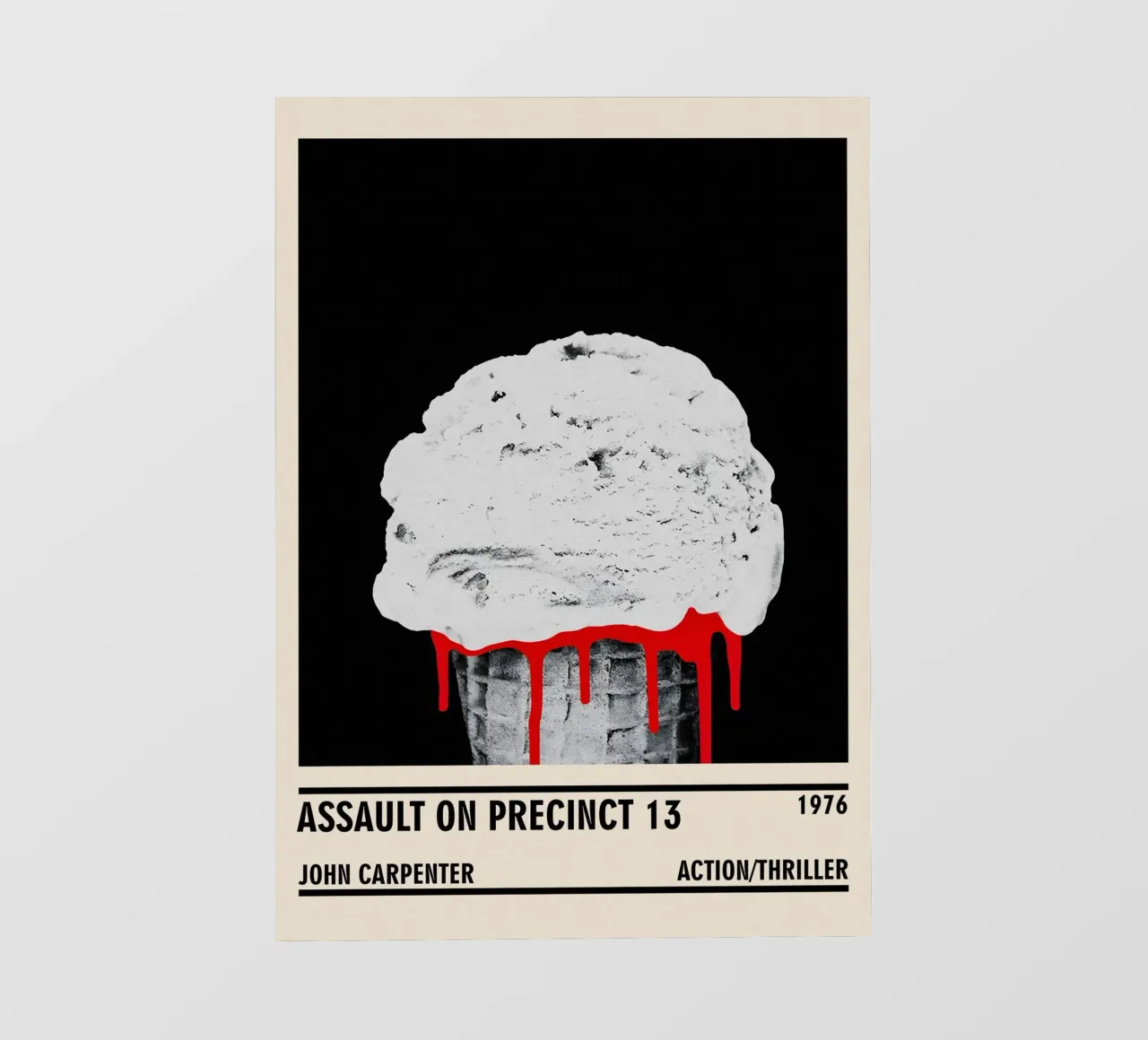 Assault on Precinct 13 telo in pvc da TheArtstudio