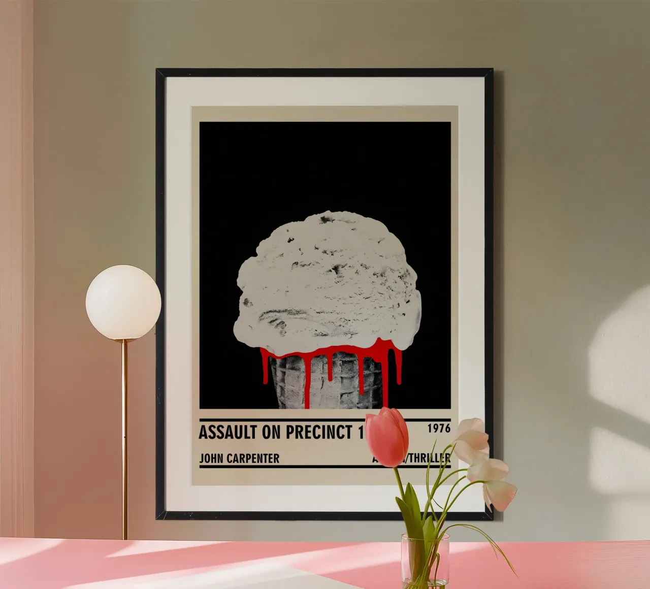 Assault on Precinct 13 poster con telaio in plastica da TheArtstudio