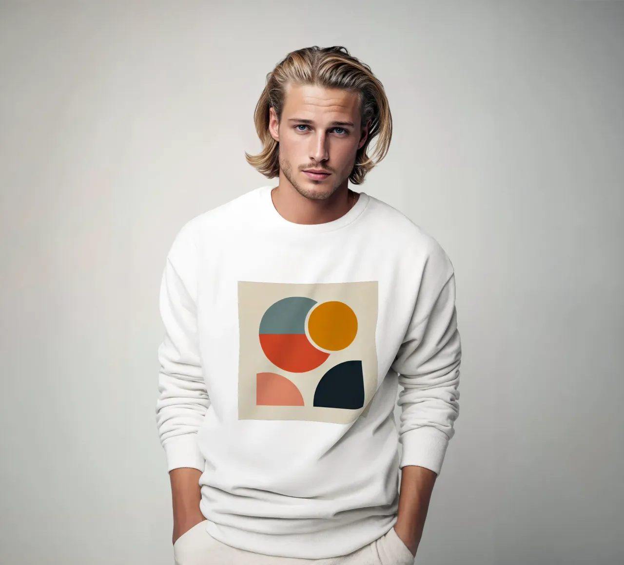 Circles Abstract sweatshirt by abstrakt