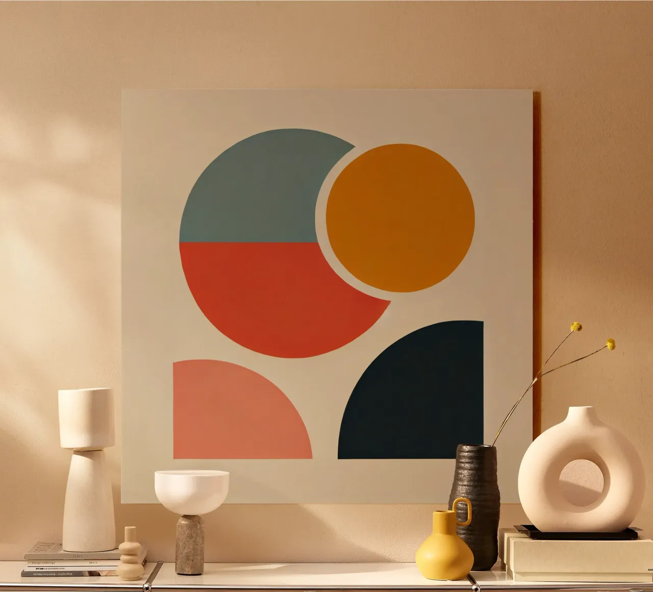 Cercles Abstrait plexiglas de abstrakt