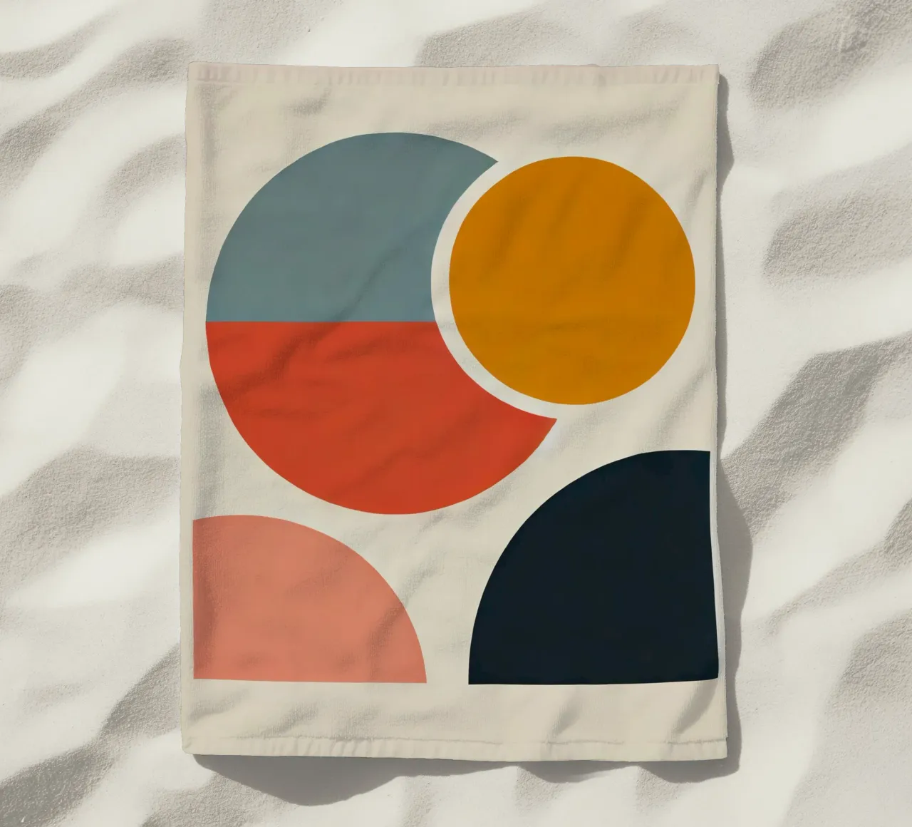 Circles Abstract telo mare da abstrakt