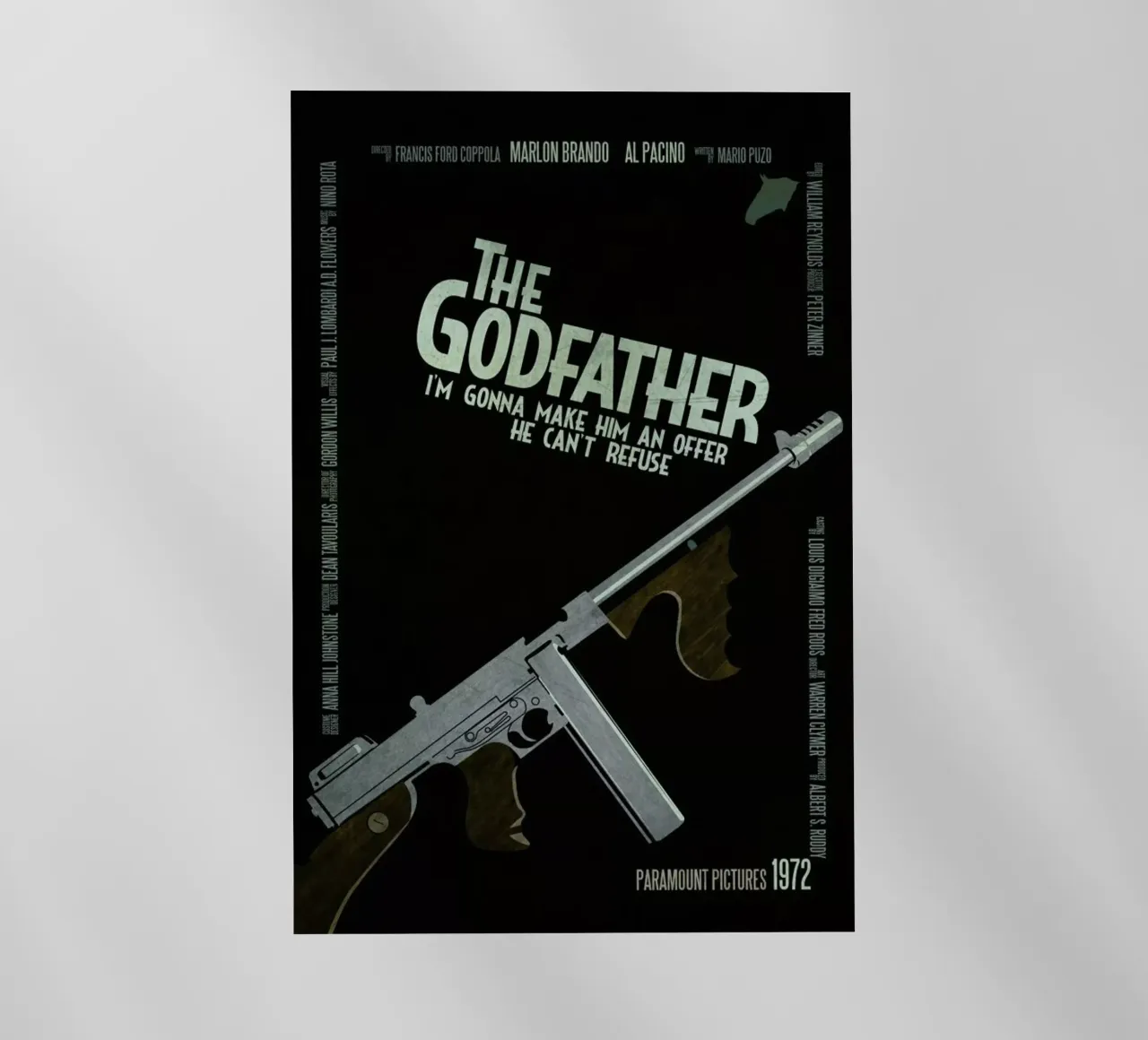Godfather pellicola backlit da Aycan Elijah Yilmaz