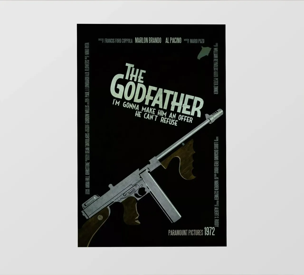 Godfather telo in pvc da Aycan Elijah Yilmaz