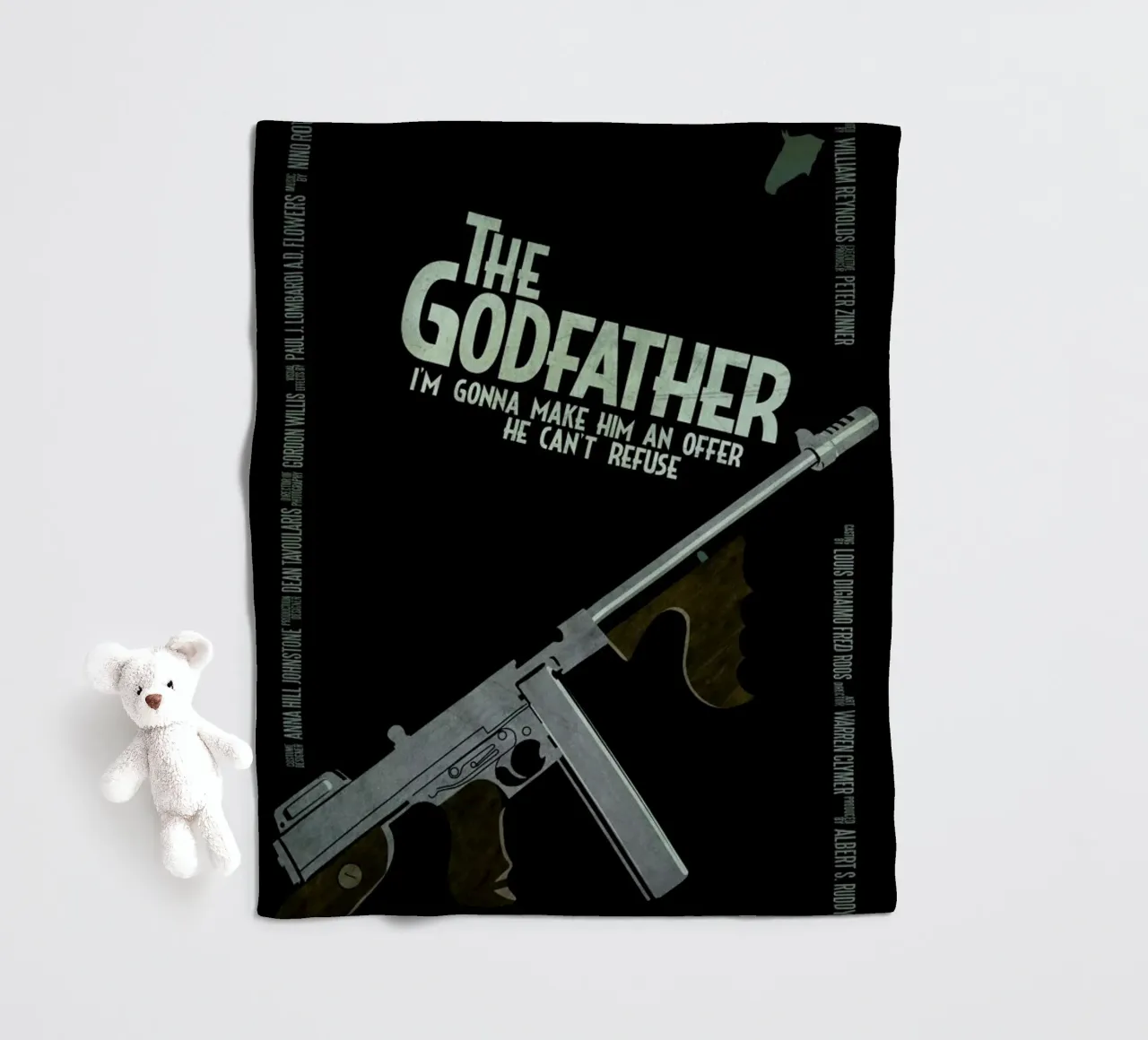 Godfather coperta in pile da Aycan Elijah Yilmaz