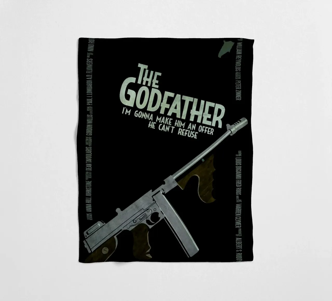 Godfather coperta in pile da Aycan Elijah Yilmaz