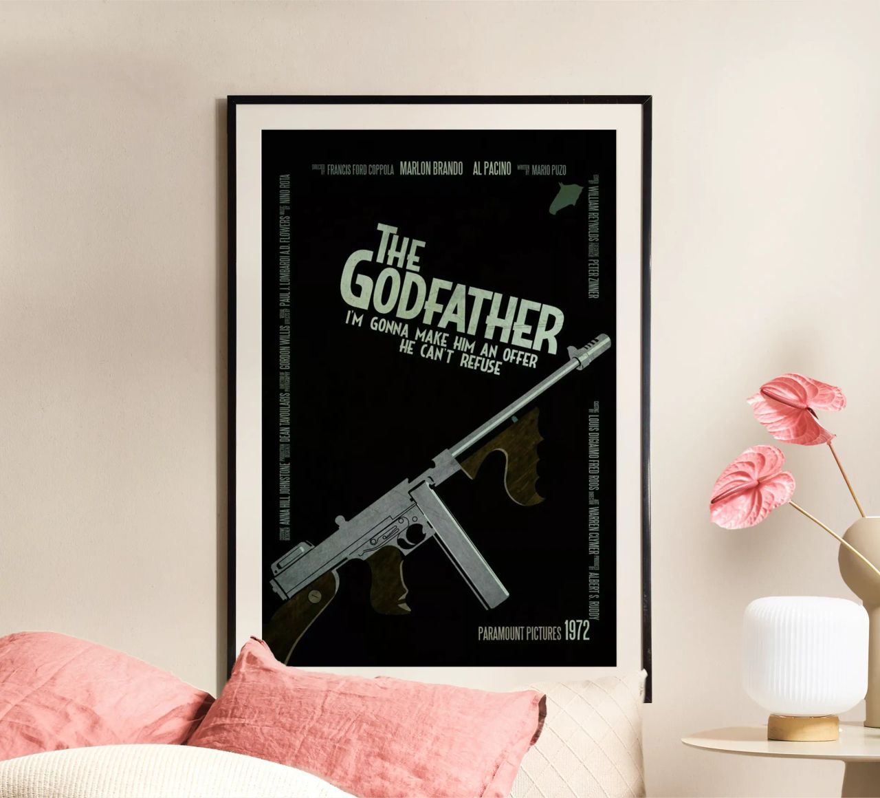 Godfather Poster von Aycan Elijah Yilmaz