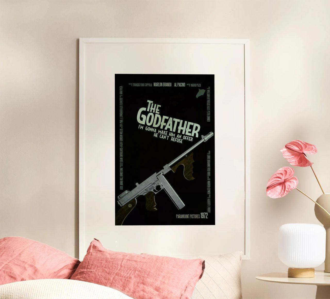 Godfather Poster von Aycan Elijah Yilmaz