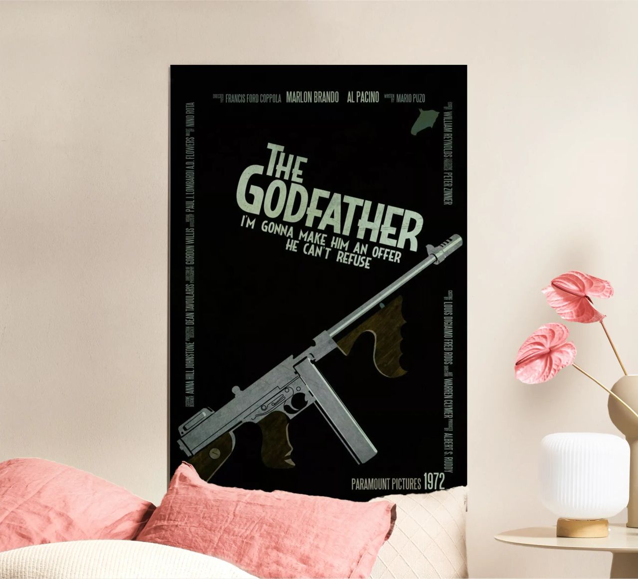 Godfather Poster von Aycan Elijah Yilmaz