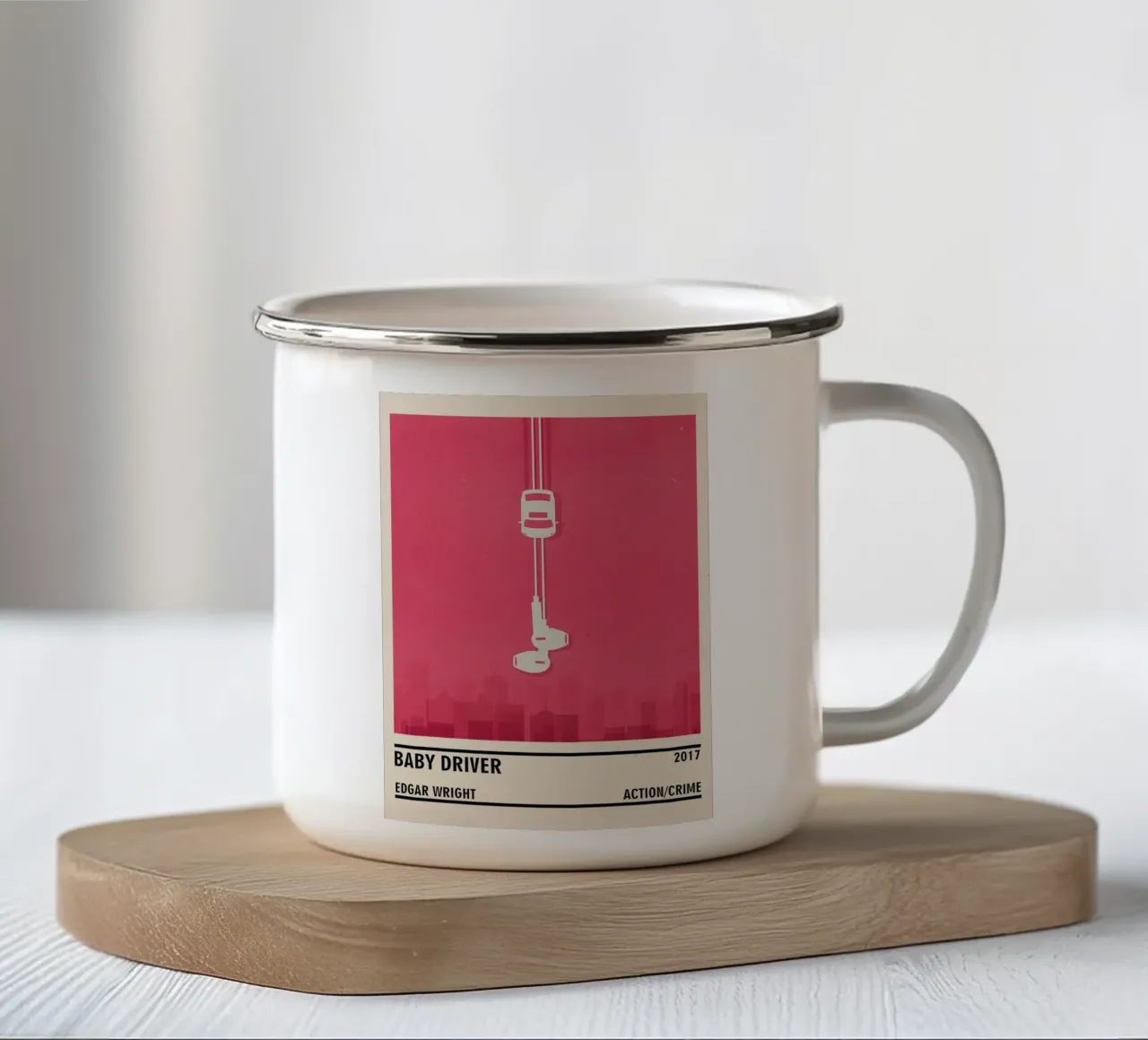 Baby Driver tazza in smalto da TheArtstudio