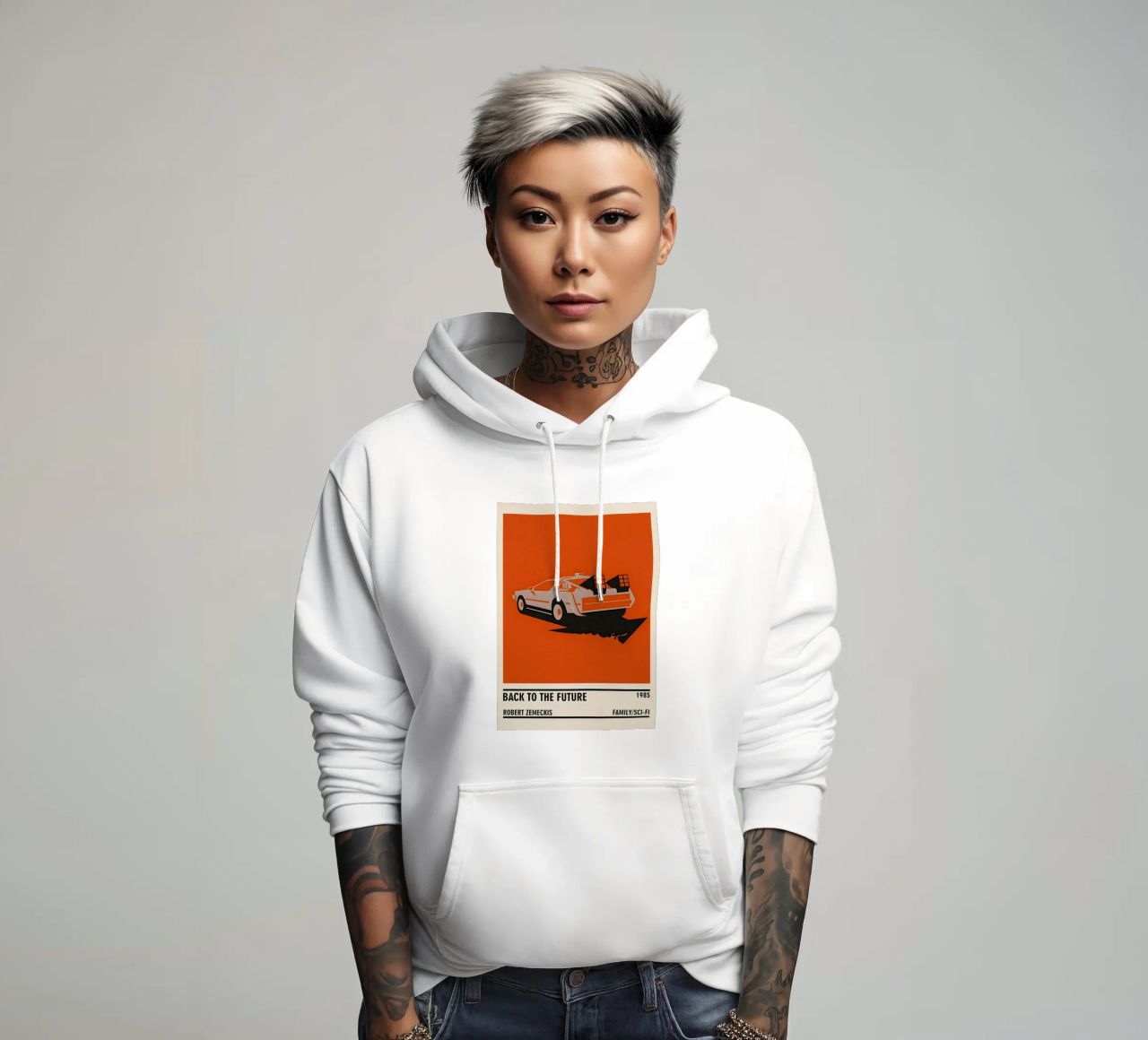 Back to the Future felpa con cappuccio da TheArtstudio