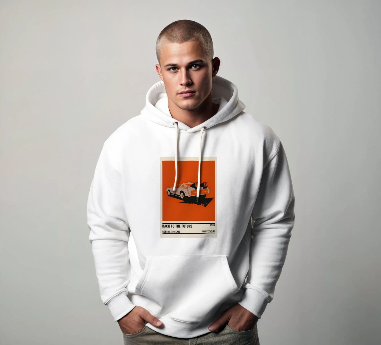 Back to the Future felpa con cappuccio da TheArtstudio