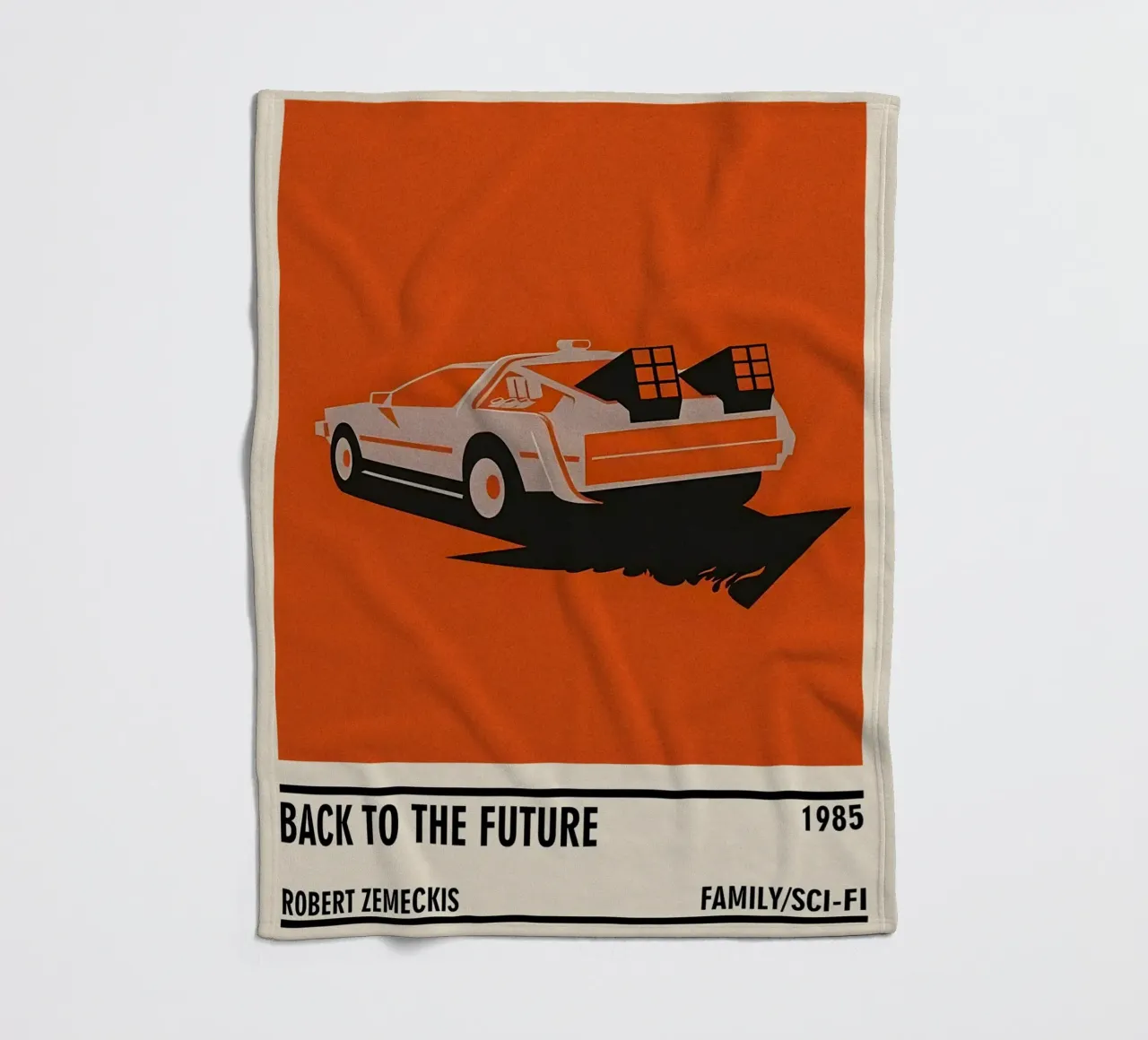 Back to the Future coperta in pile da TheArtstudio
