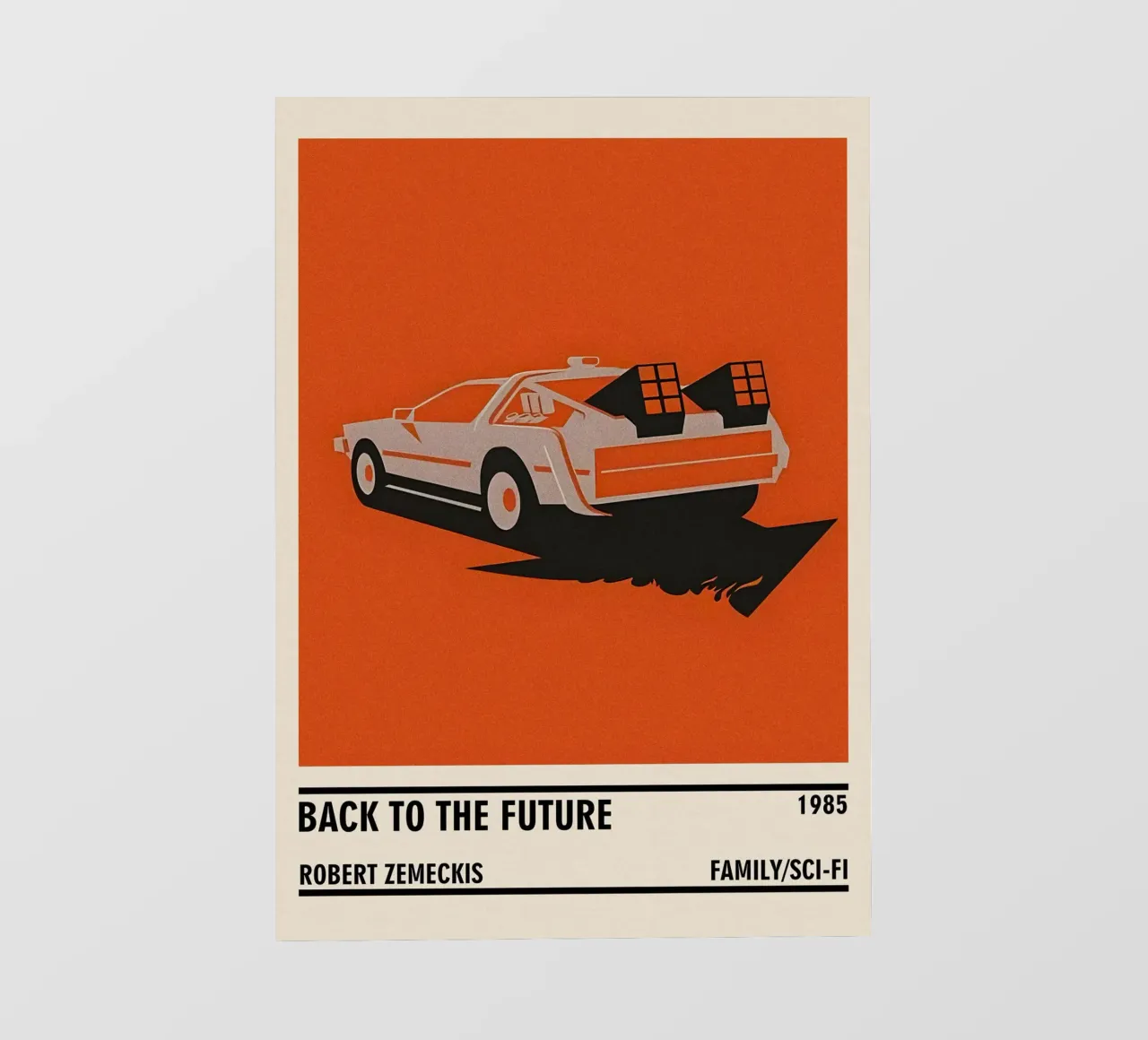 Back to the Future telo in pvc da TheArtstudio