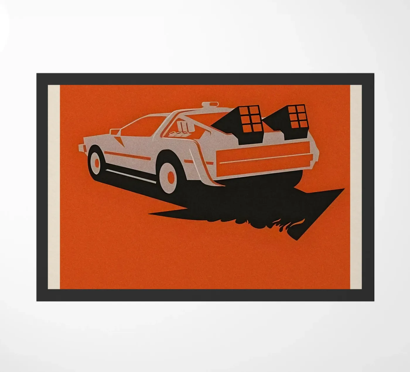 Back to the Future doormat by TheArtstudio