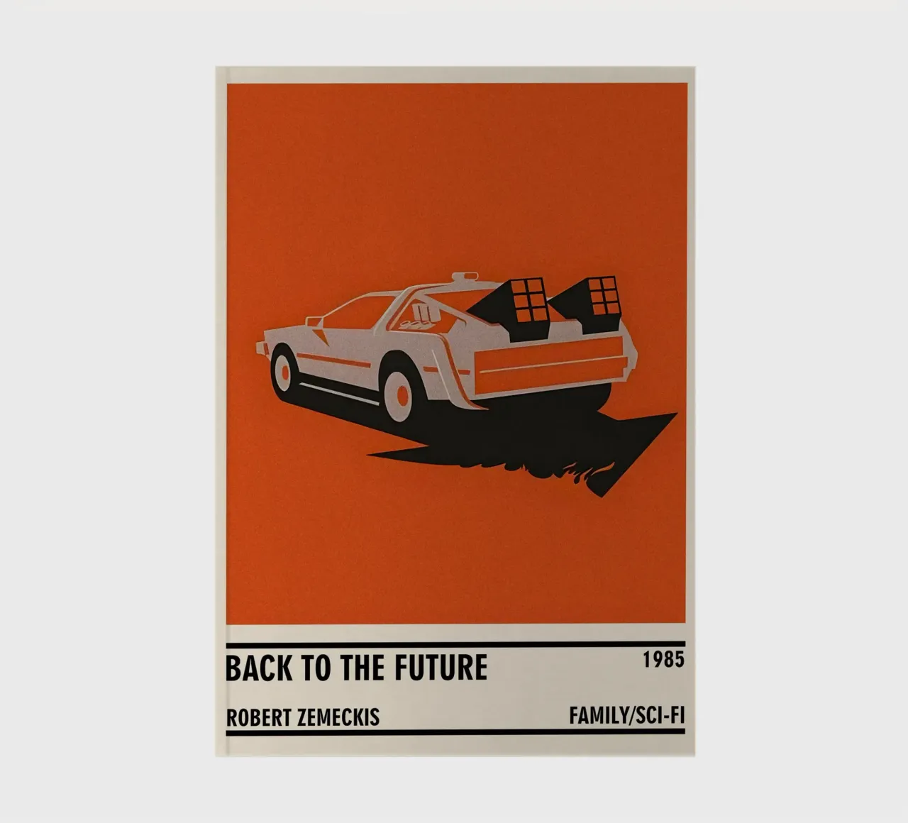 Back to the Future notebook by TheArtstudio