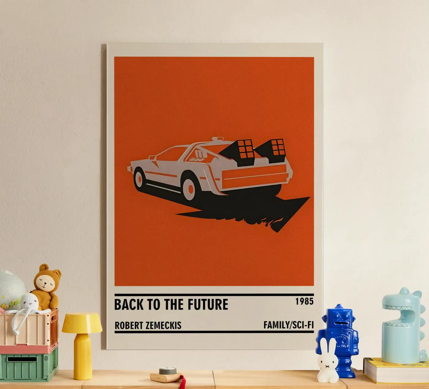 Back to the Future plexiglass da TheArtstudio