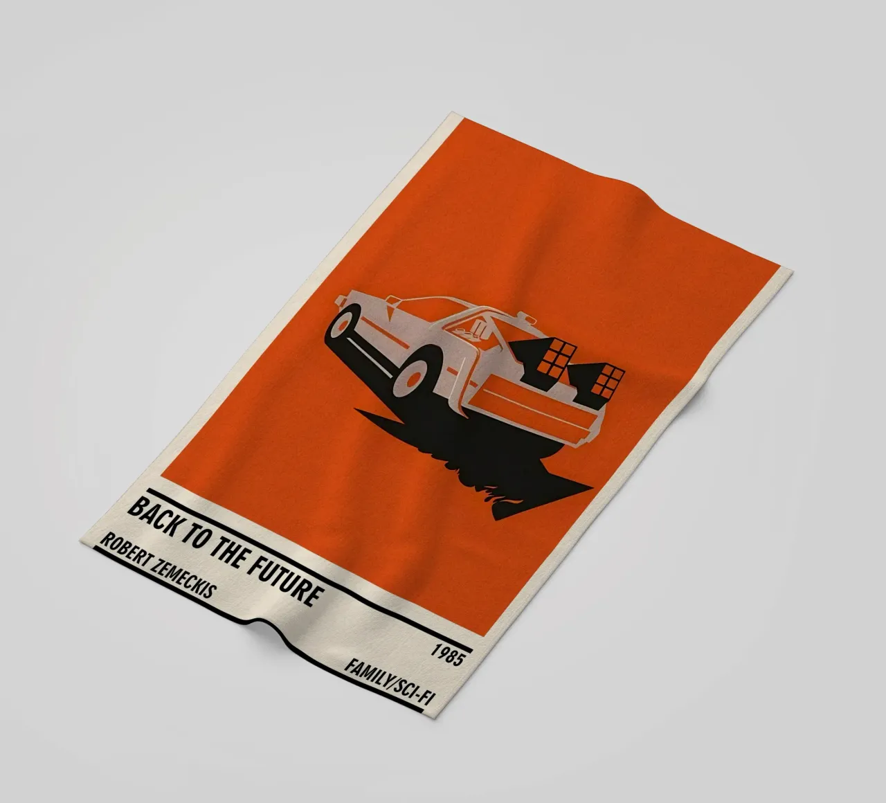 Back to the Future telo mare da TheArtstudio