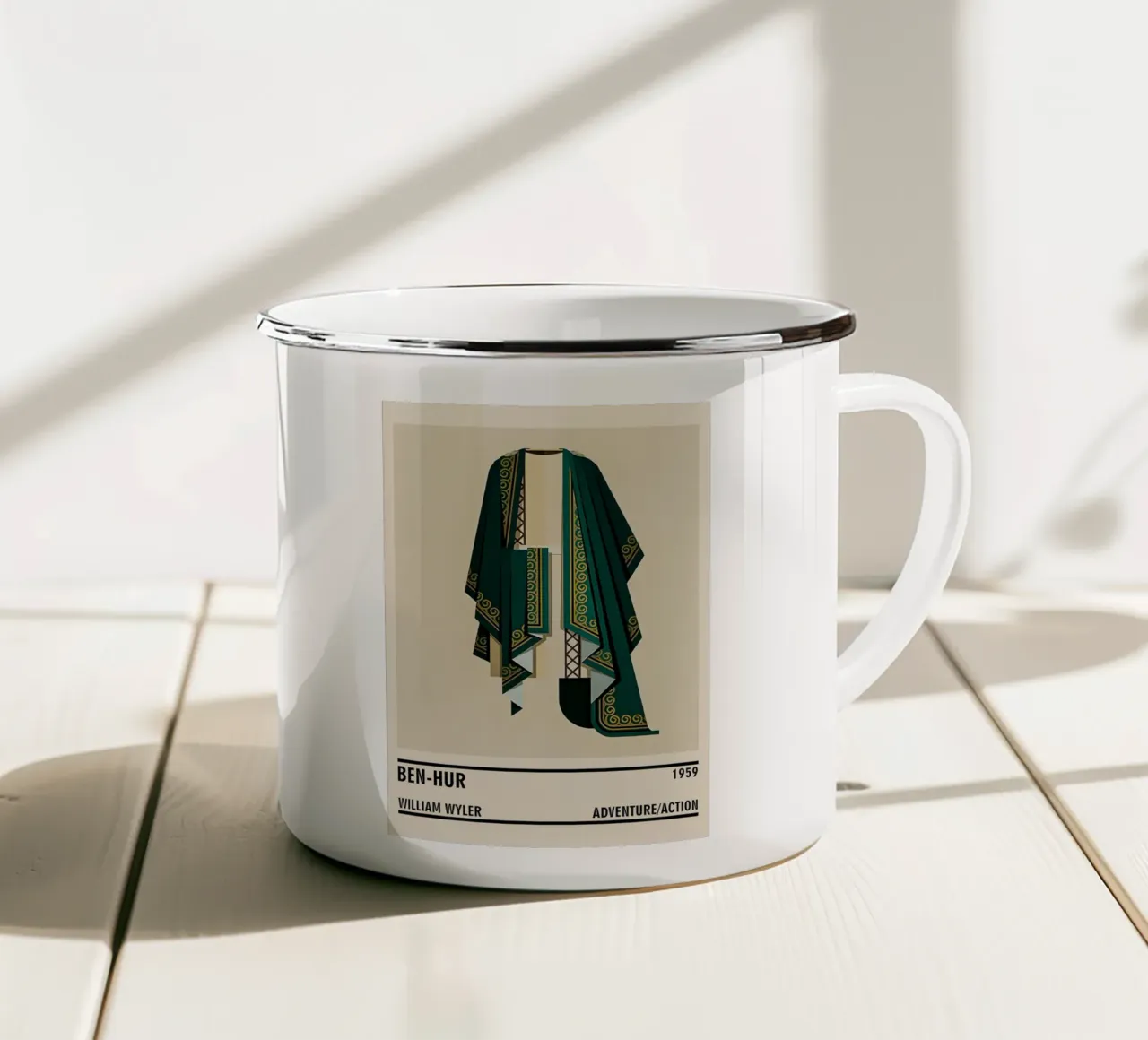 Ben-Hur tazza in smalto da TheArtstudio