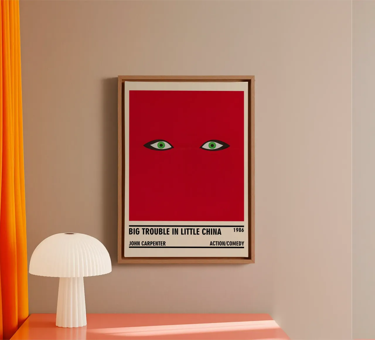Big Trouble in Little China canvas by TheArtstudio