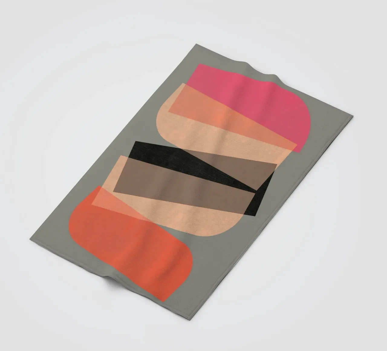 Geometric Fusion #1 coperta in pile da susanapaz