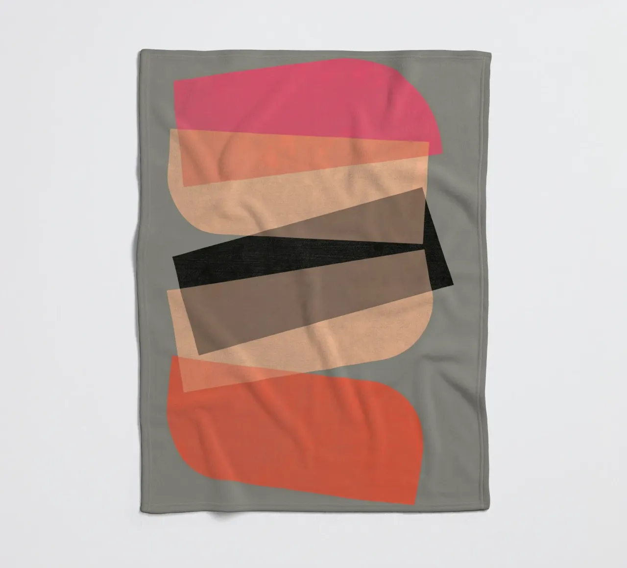 Geometric Fusion #1 coperta in pile da susanapaz