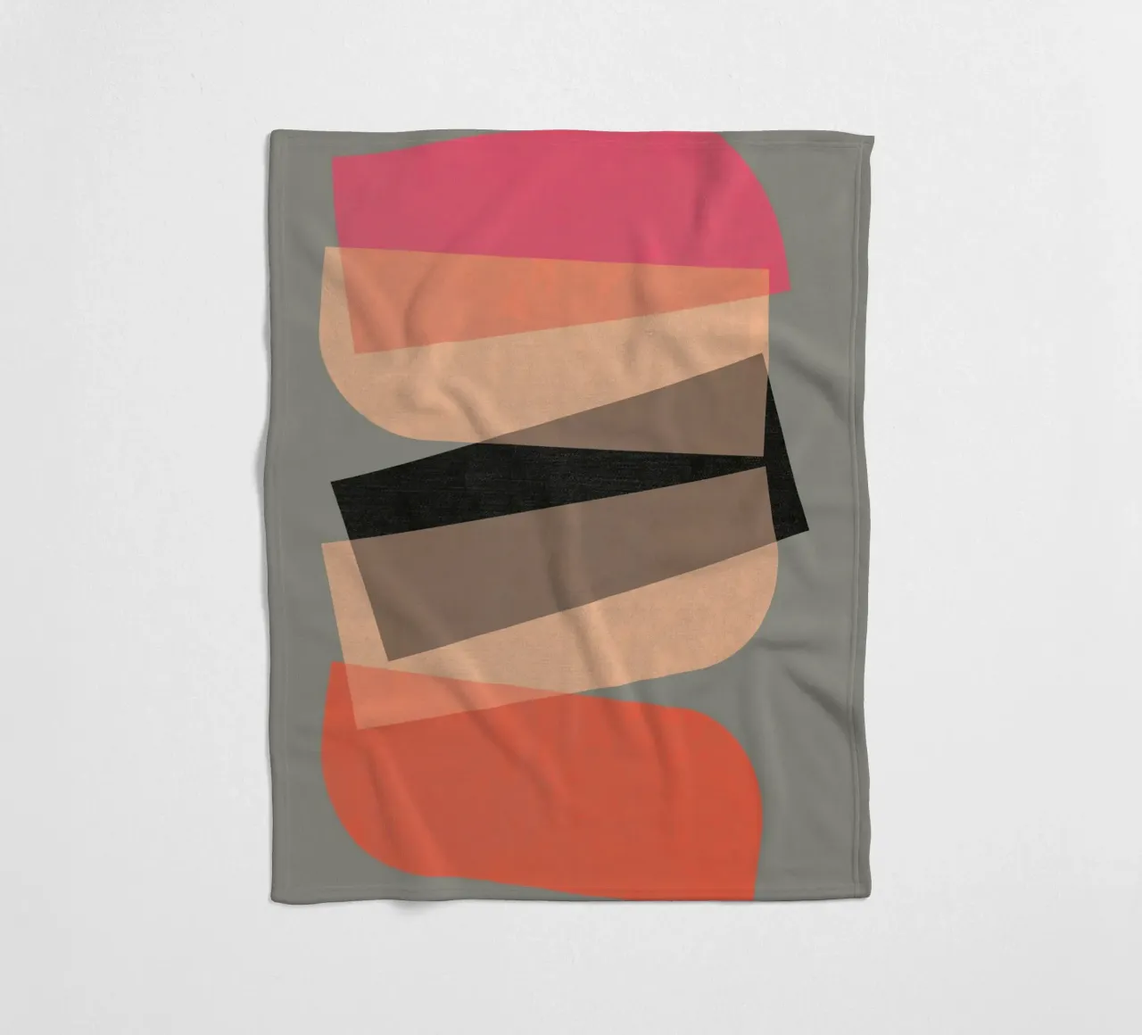 Geometric Fusion #1 coperta in pile da susanapaz