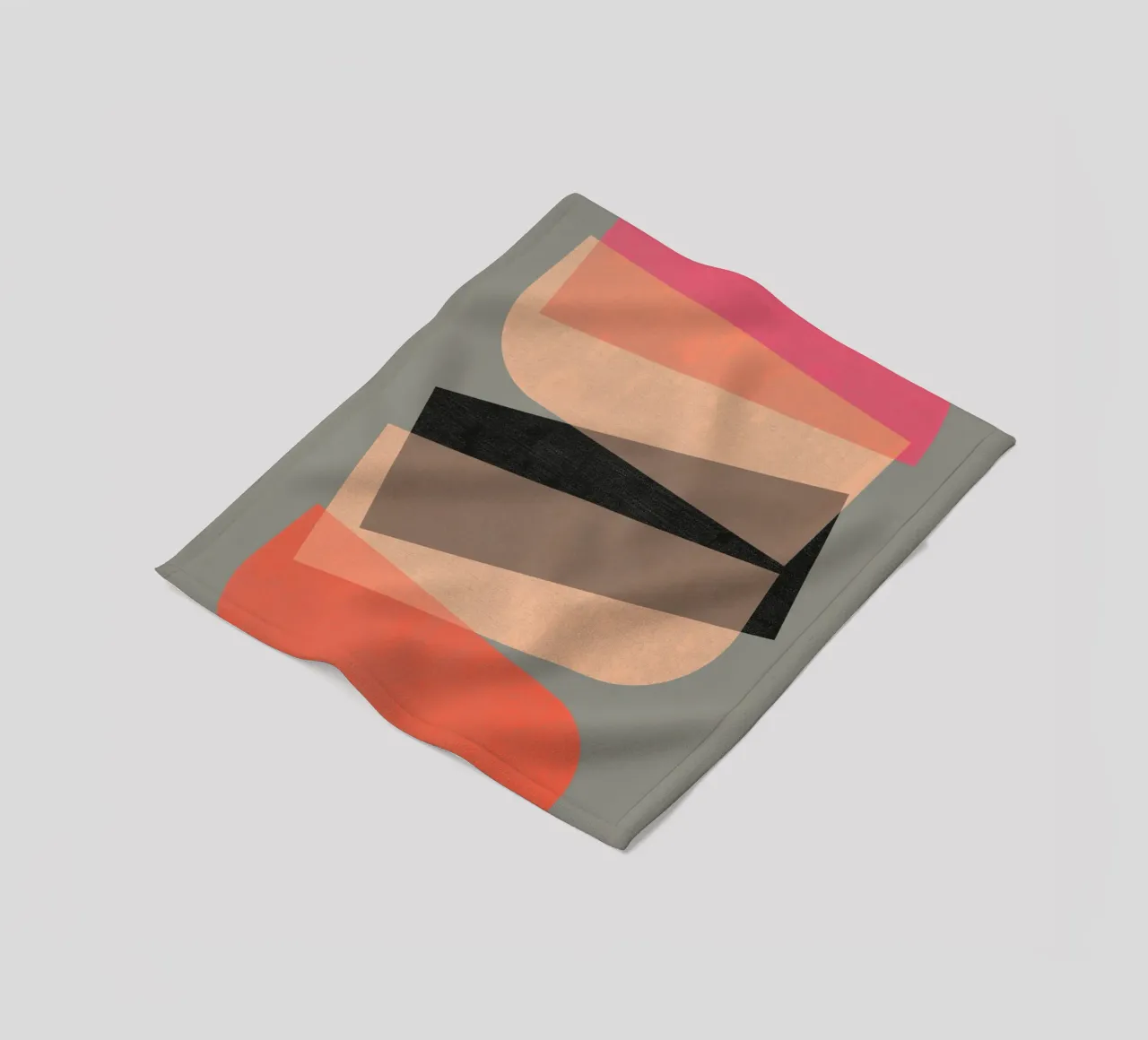 Geometric Fusion #1 coperta in pile da susanapaz