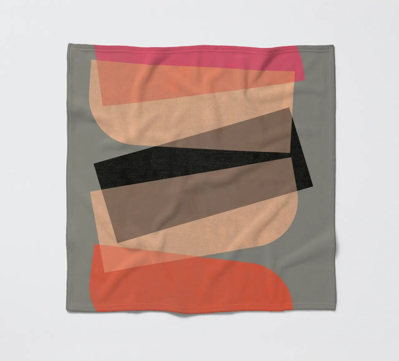 Geometric Fusion #1 coperta in pile da susanapaz