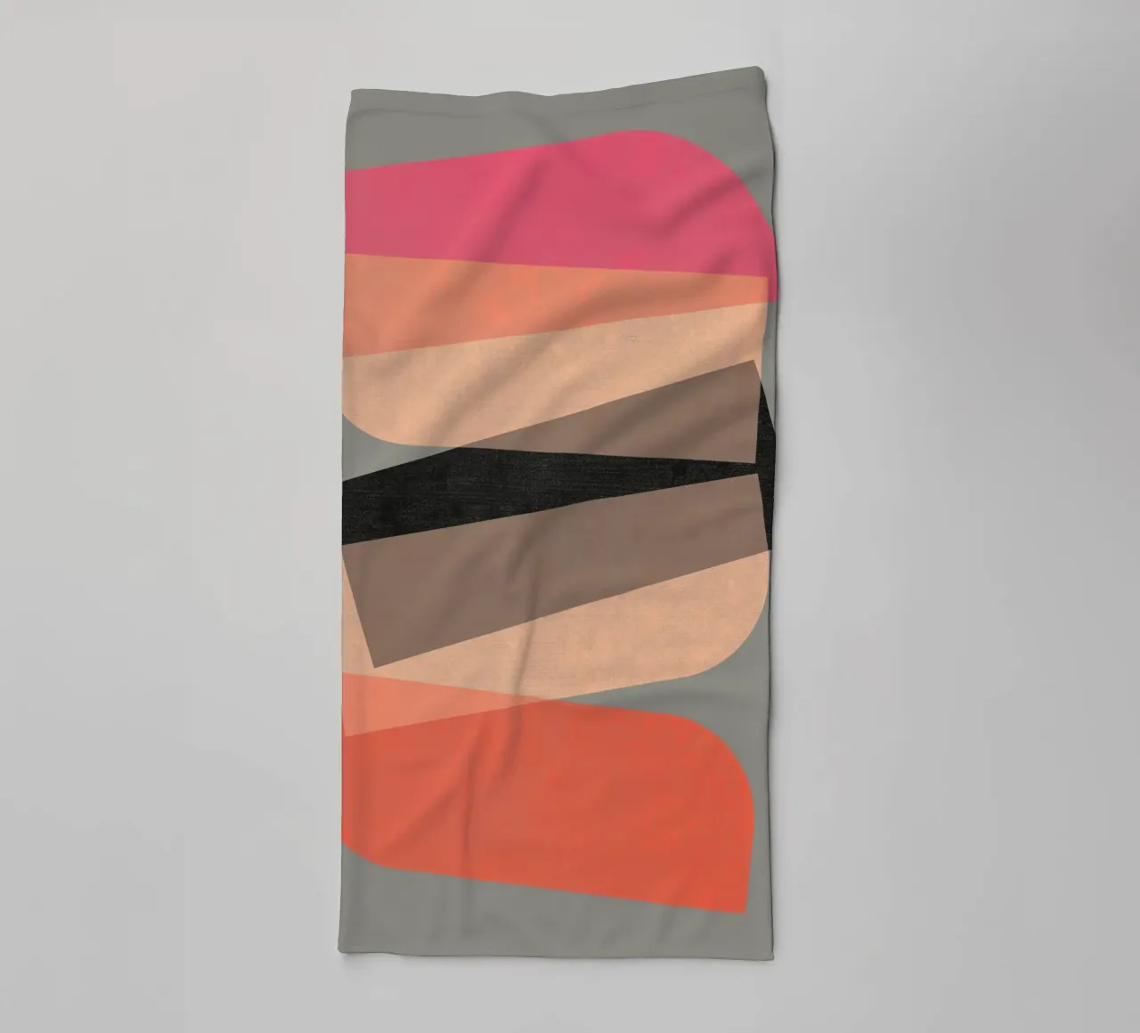 Geometric Fusion #1 asciugamano da bagno da susanapaz