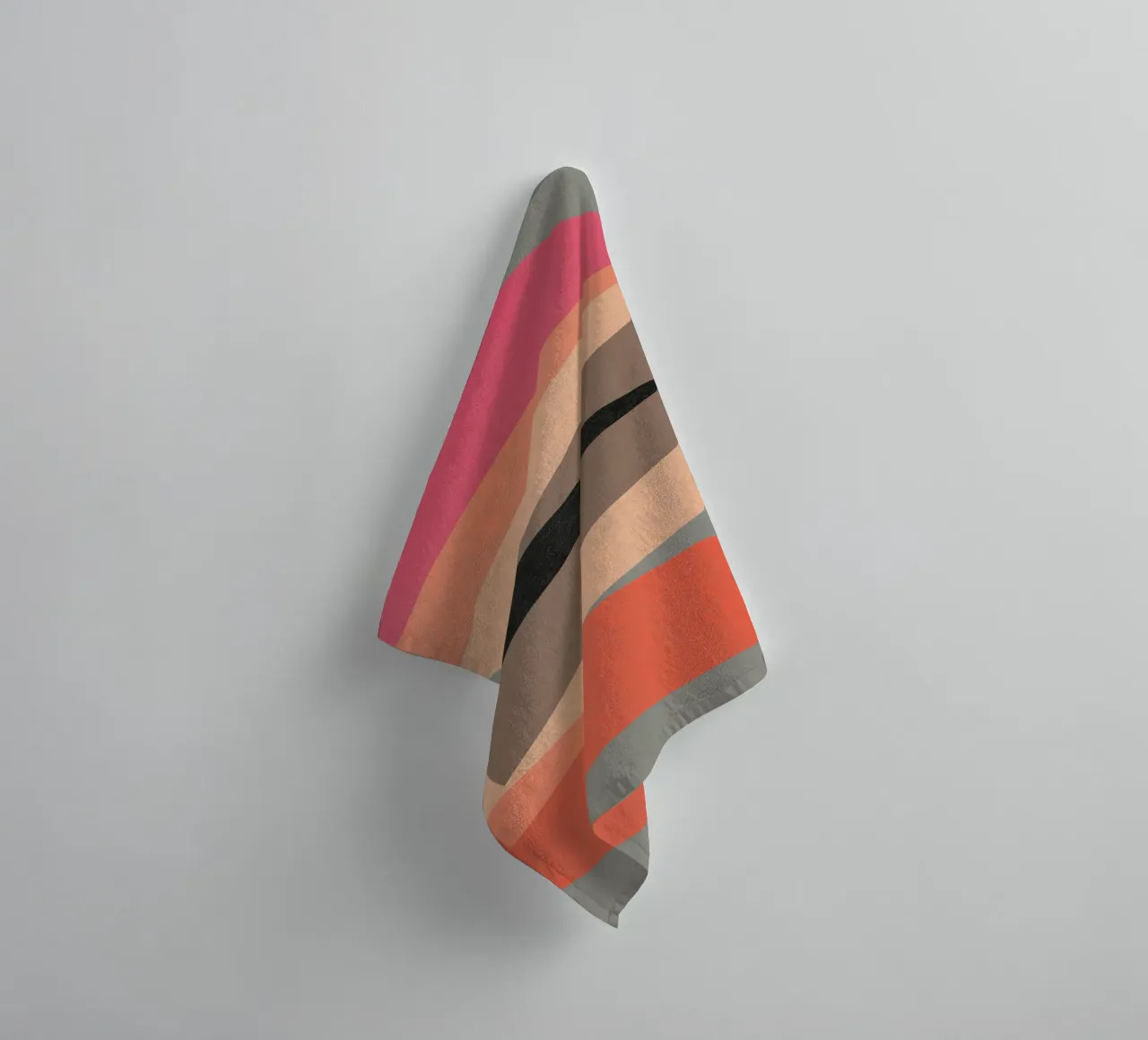 Geometric Fusion #1 asciugamano da bagno da susanapaz