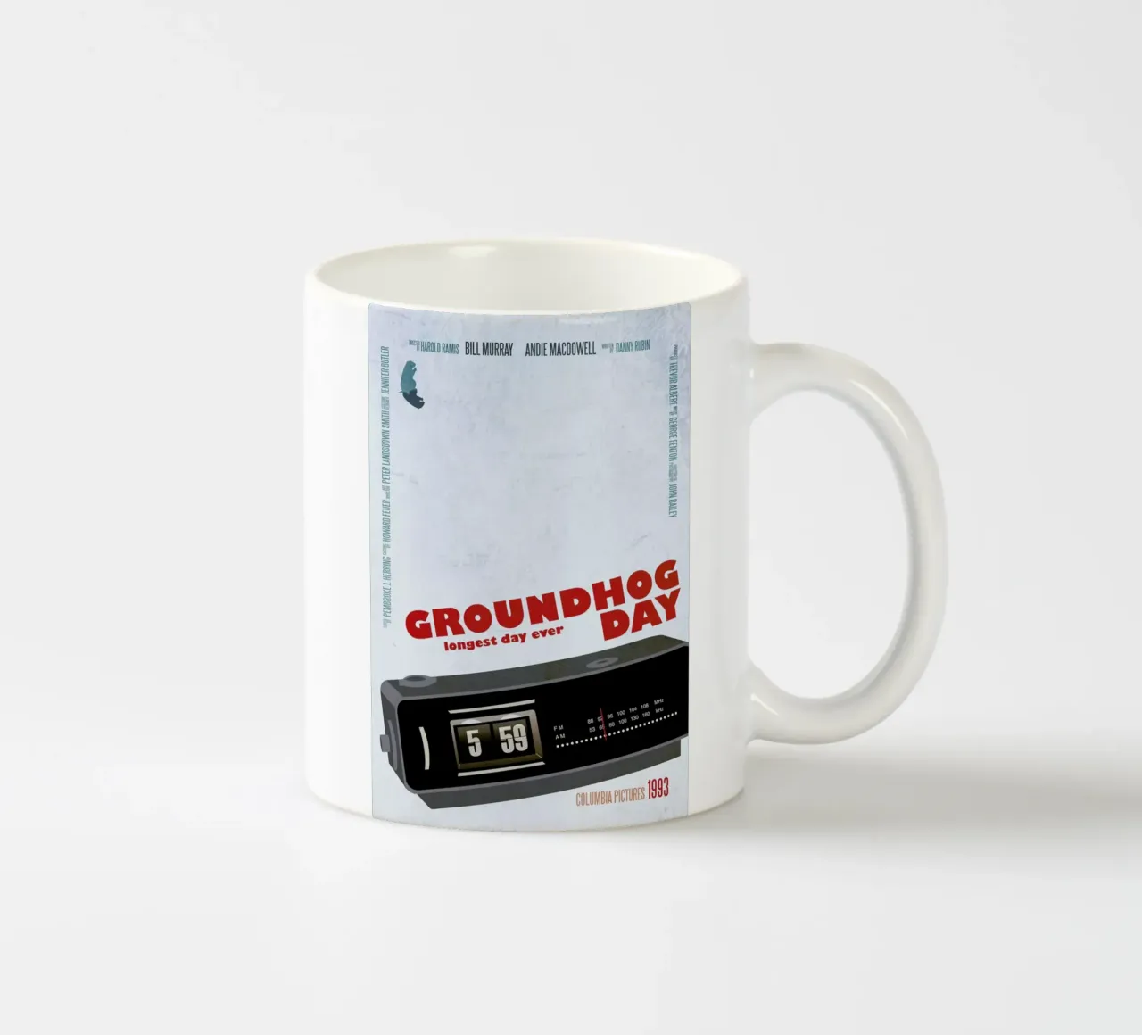 Groundhog Day tazza in ceramica da Aycan Elijah Yilmaz