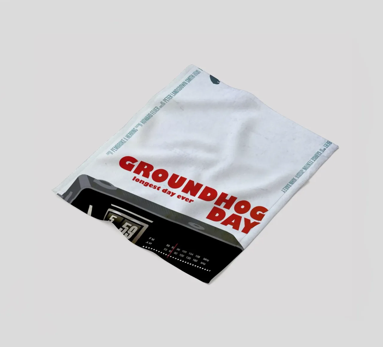 Groundhog Day coperta in pile da Aycan Elijah Yilmaz