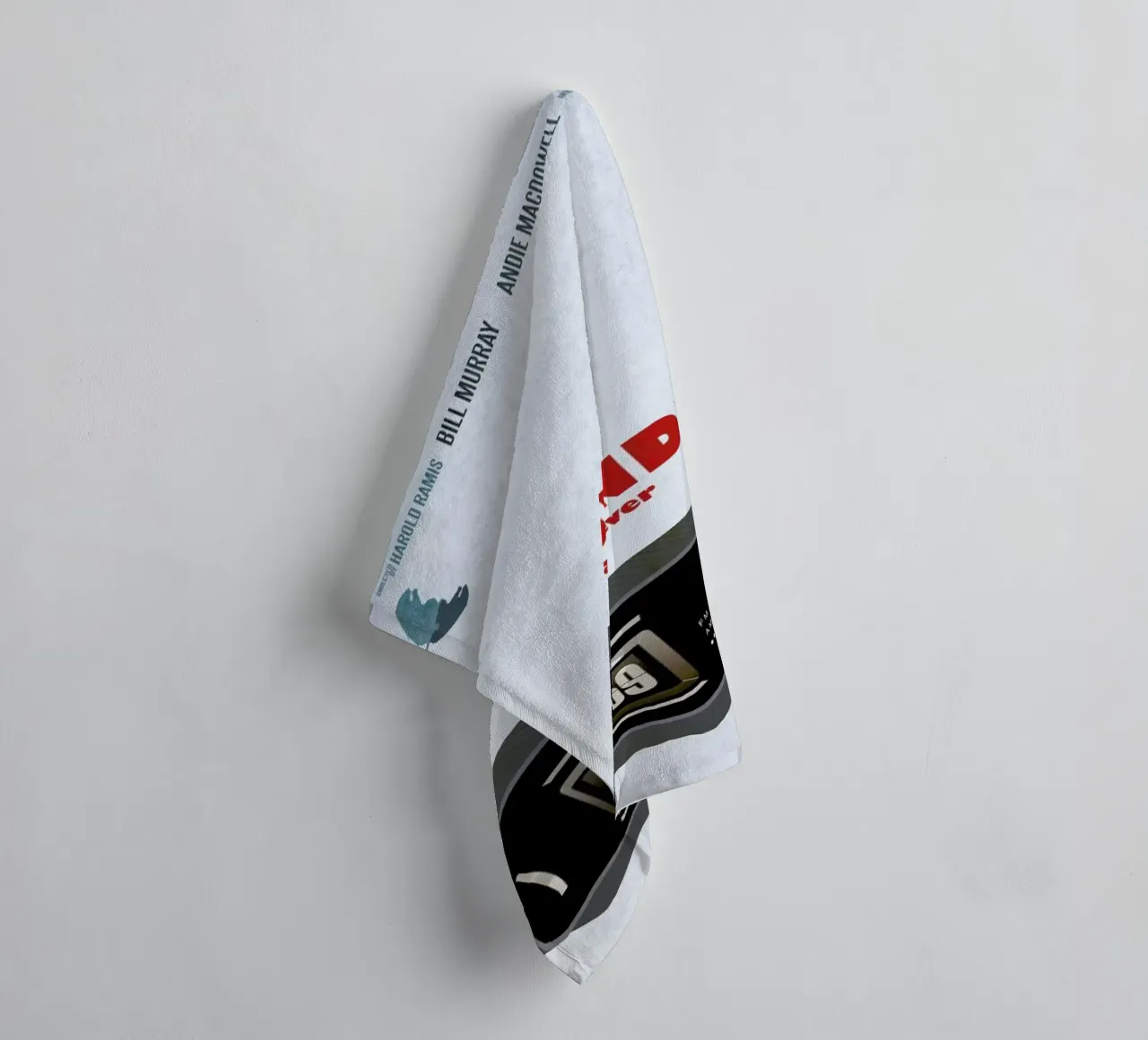 Groundhog Day towel by Aycan Elijah Yilmaz
