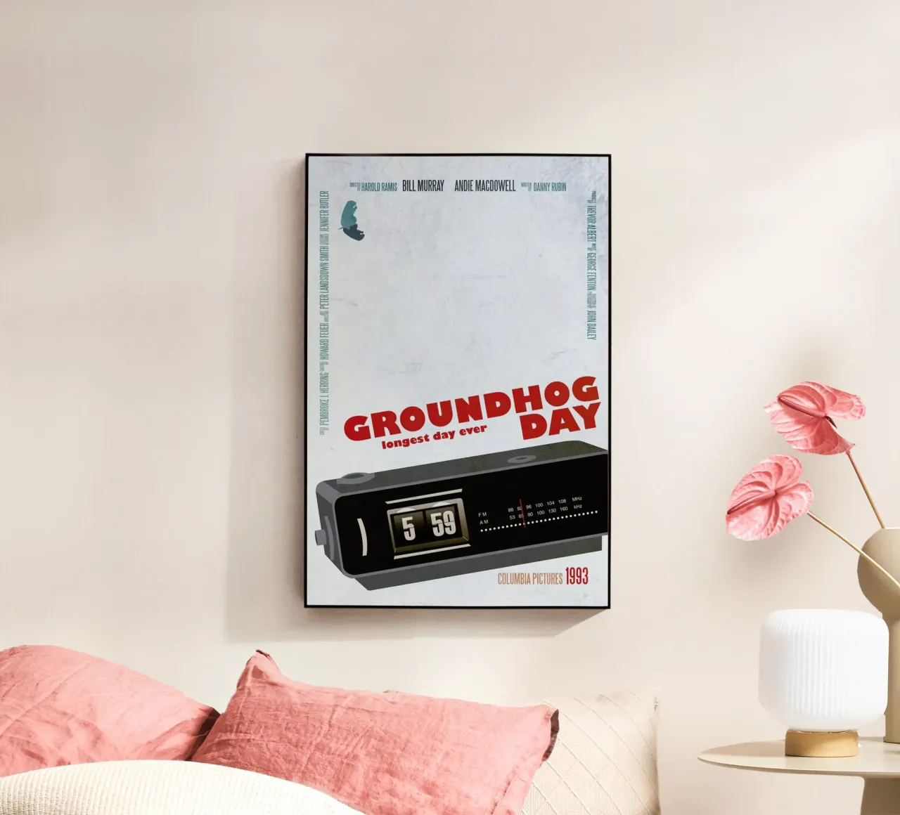 Groundhog Day acryl van Aycan Elijah Yilmaz