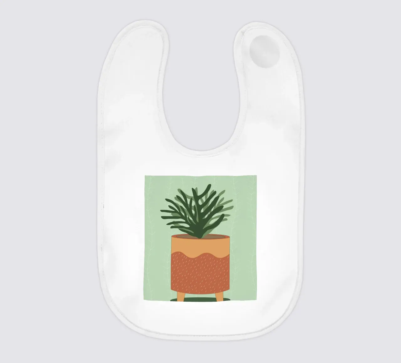 Vaso per piante Boho - Verde natura design moderno bavaglino da Whole©