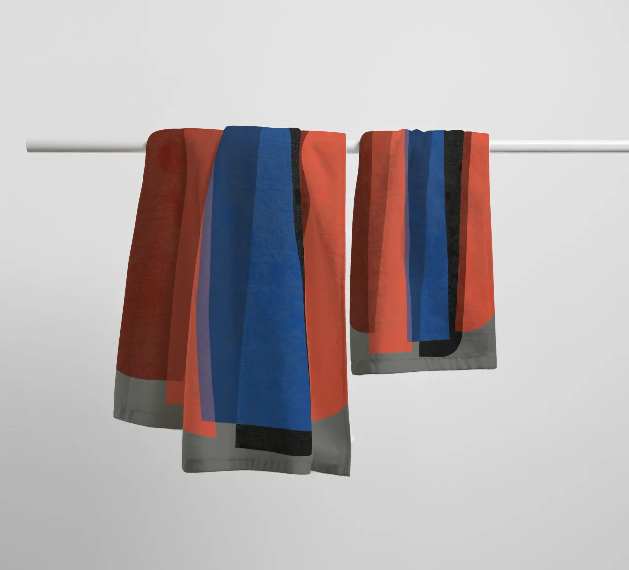 Geometric Fusion #2 asciugamano da bagno da susanapaz