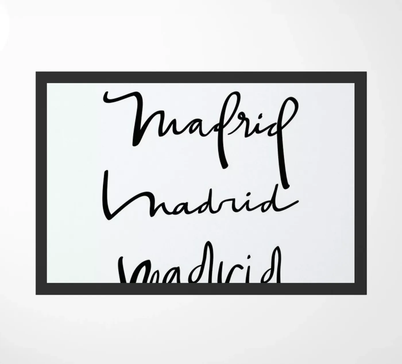 Madrid deurmat van Kristen Polsinelli