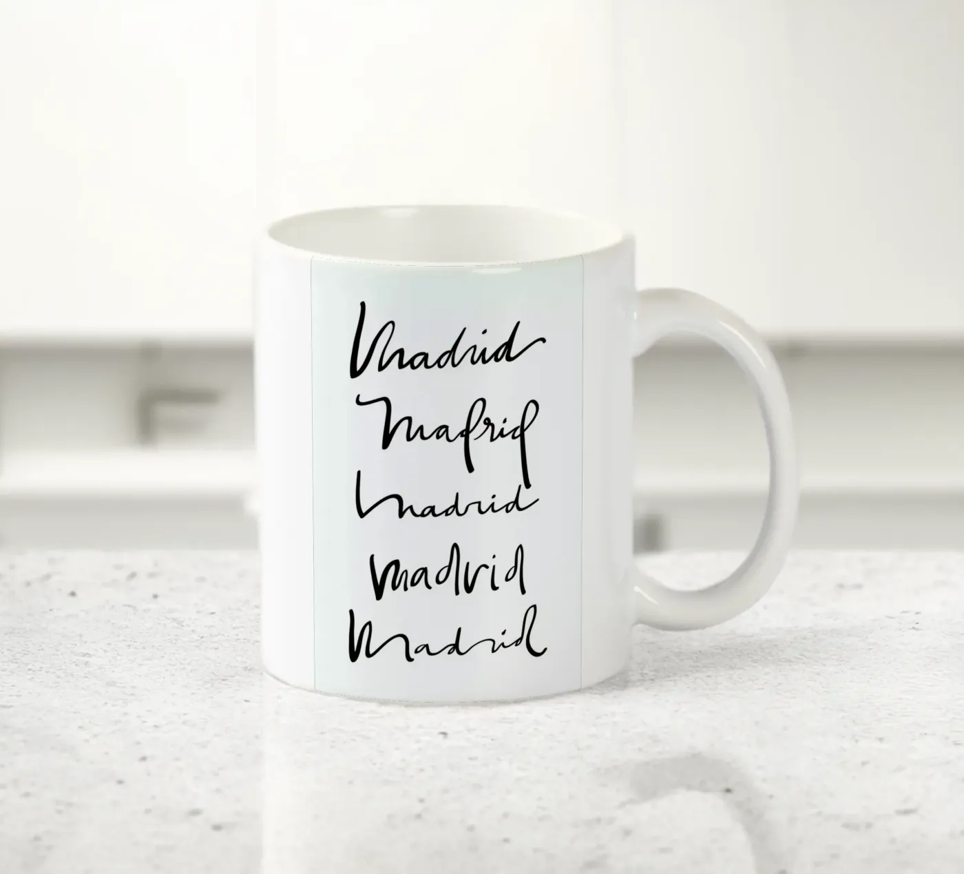 Madrid ceramic mug by Kristen Polsinelli