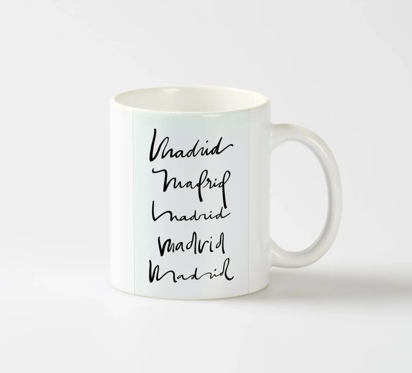 Madrid ceramic mug by Kristen Polsinelli