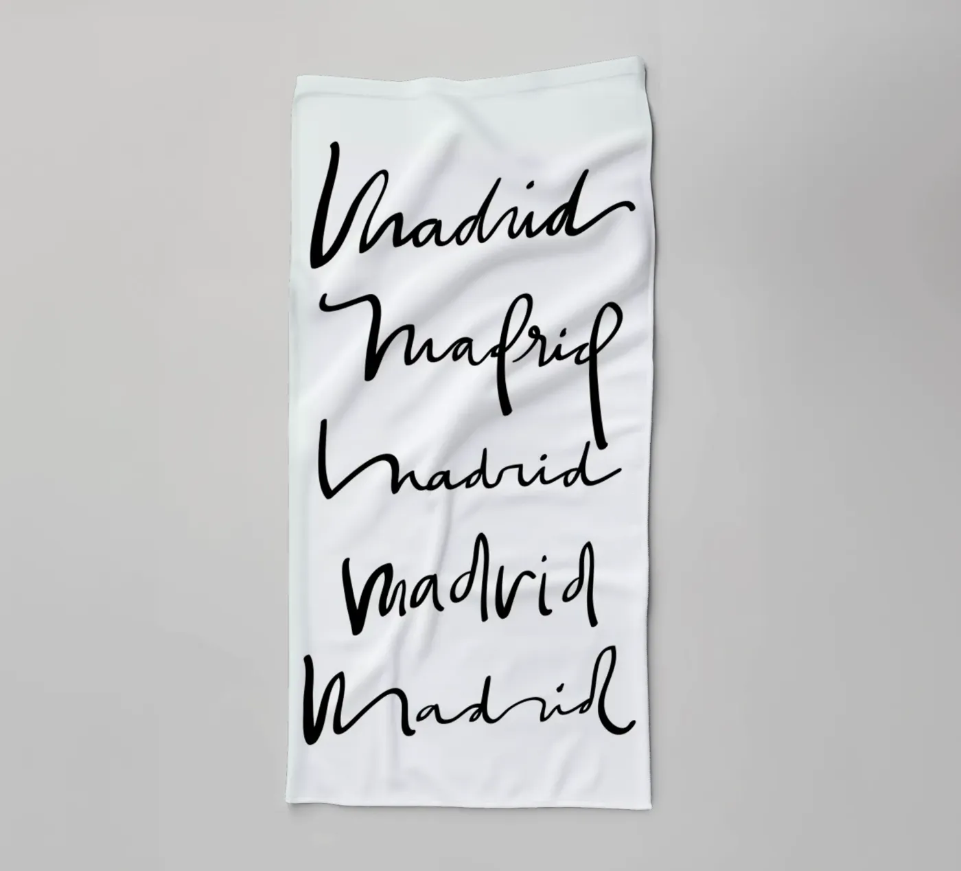 Madrid towel by Kristen Polsinelli