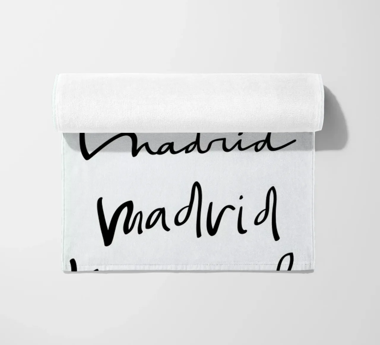 Madrid strandhanddoek van Kristen Polsinelli