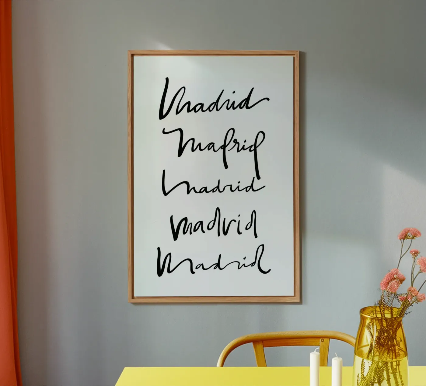 Madrid forex plate by Kristen Polsinelli