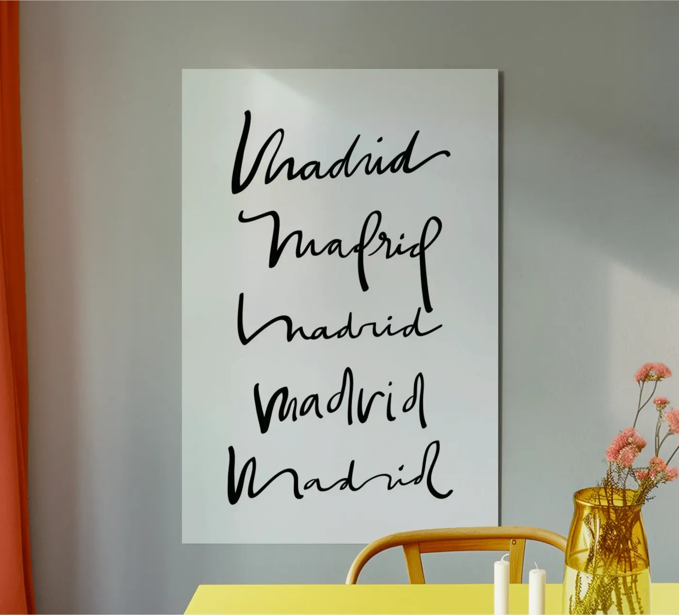 Madrid forex plate by Kristen Polsinelli