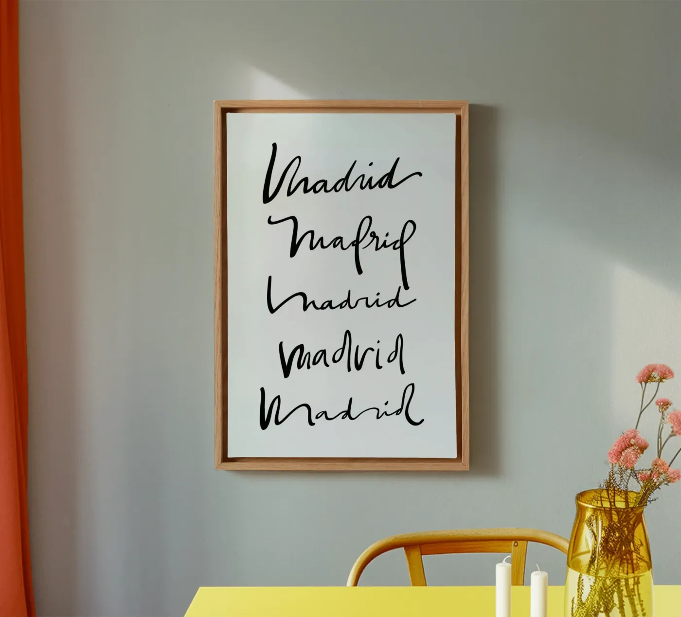 Madrid tela da Kristen Polsinelli