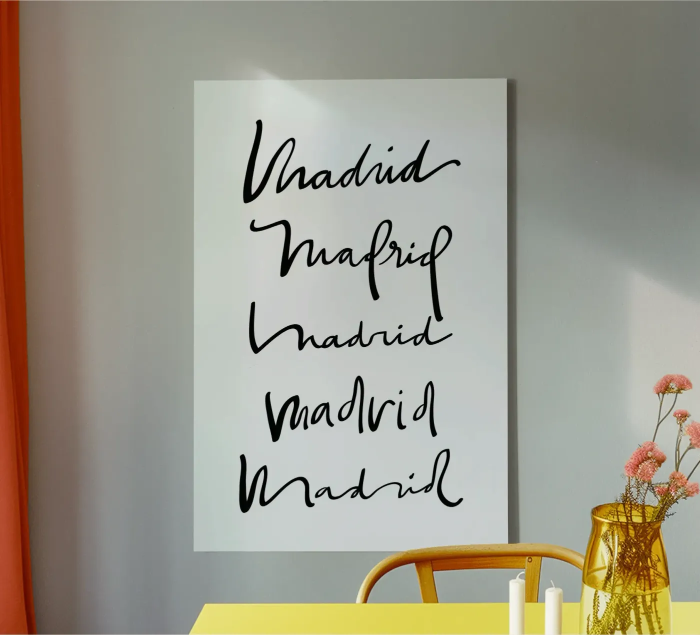 Madrid tela da Kristen Polsinelli