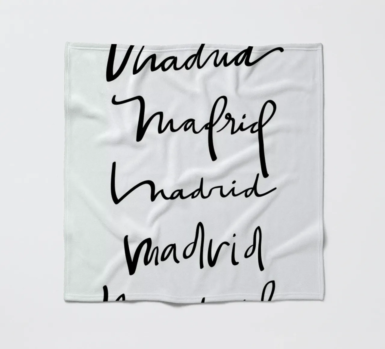 Madrid Fleecedecke von Kristen Polsinelli