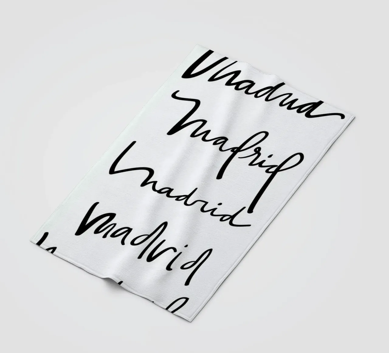 Madrid Fleecedecke von Kristen Polsinelli