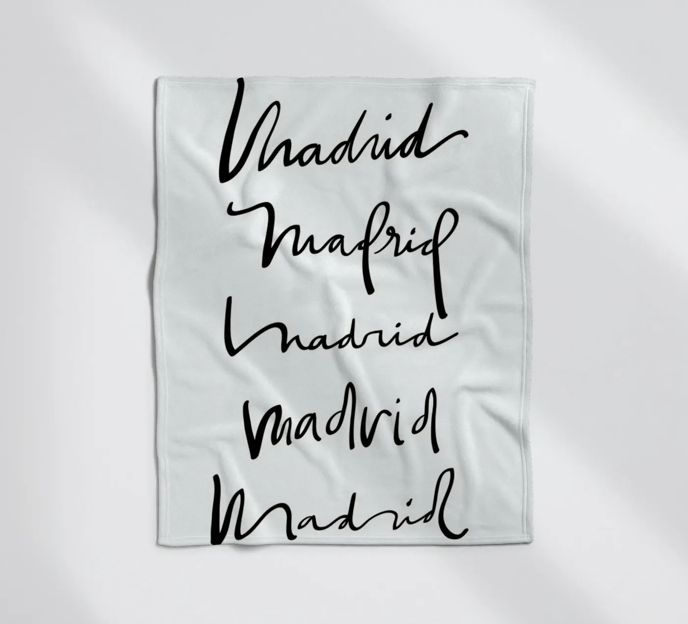 Madrid fleecedeken van Kristen Polsinelli