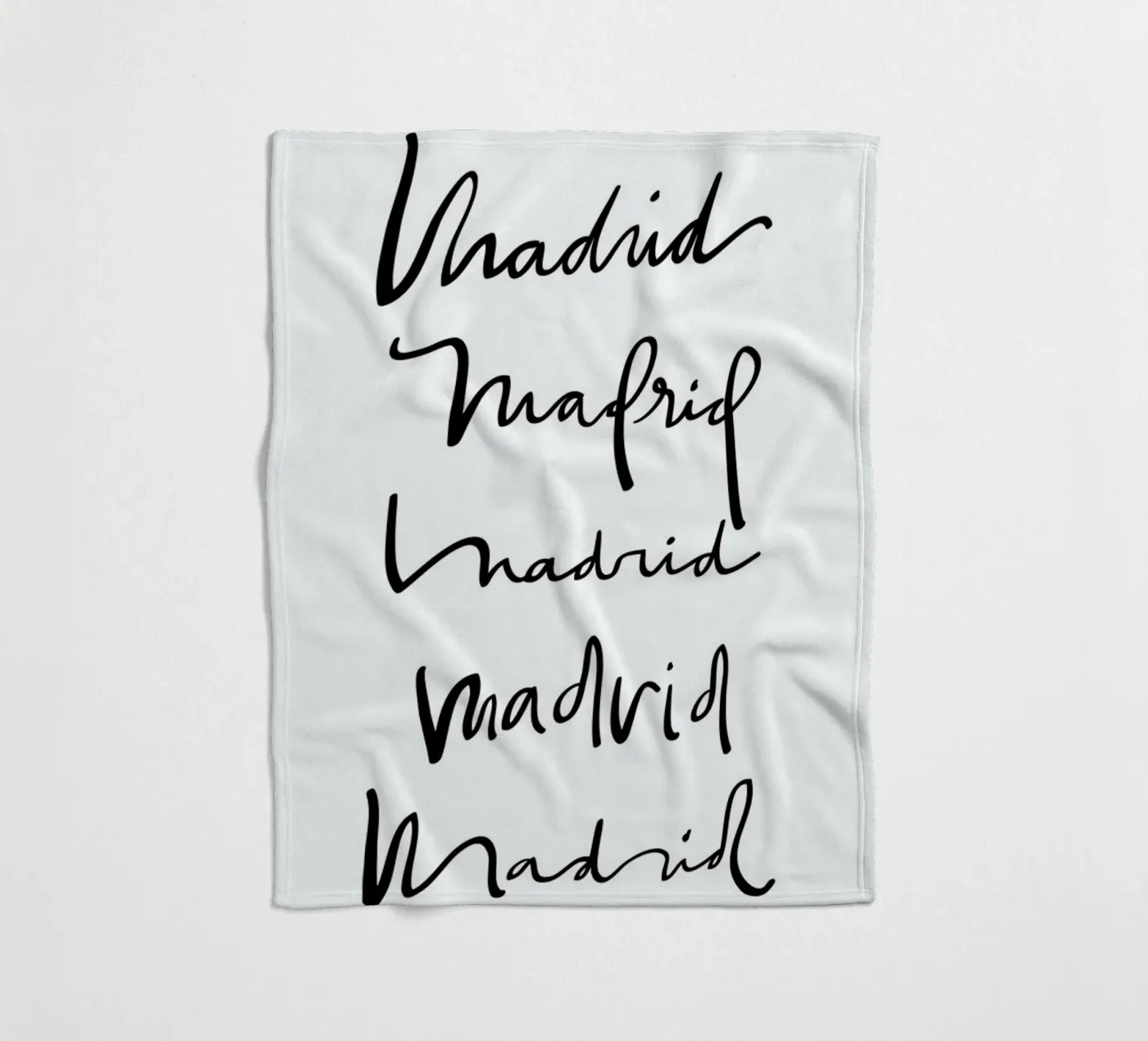 Madrid fleecedeken van Kristen Polsinelli