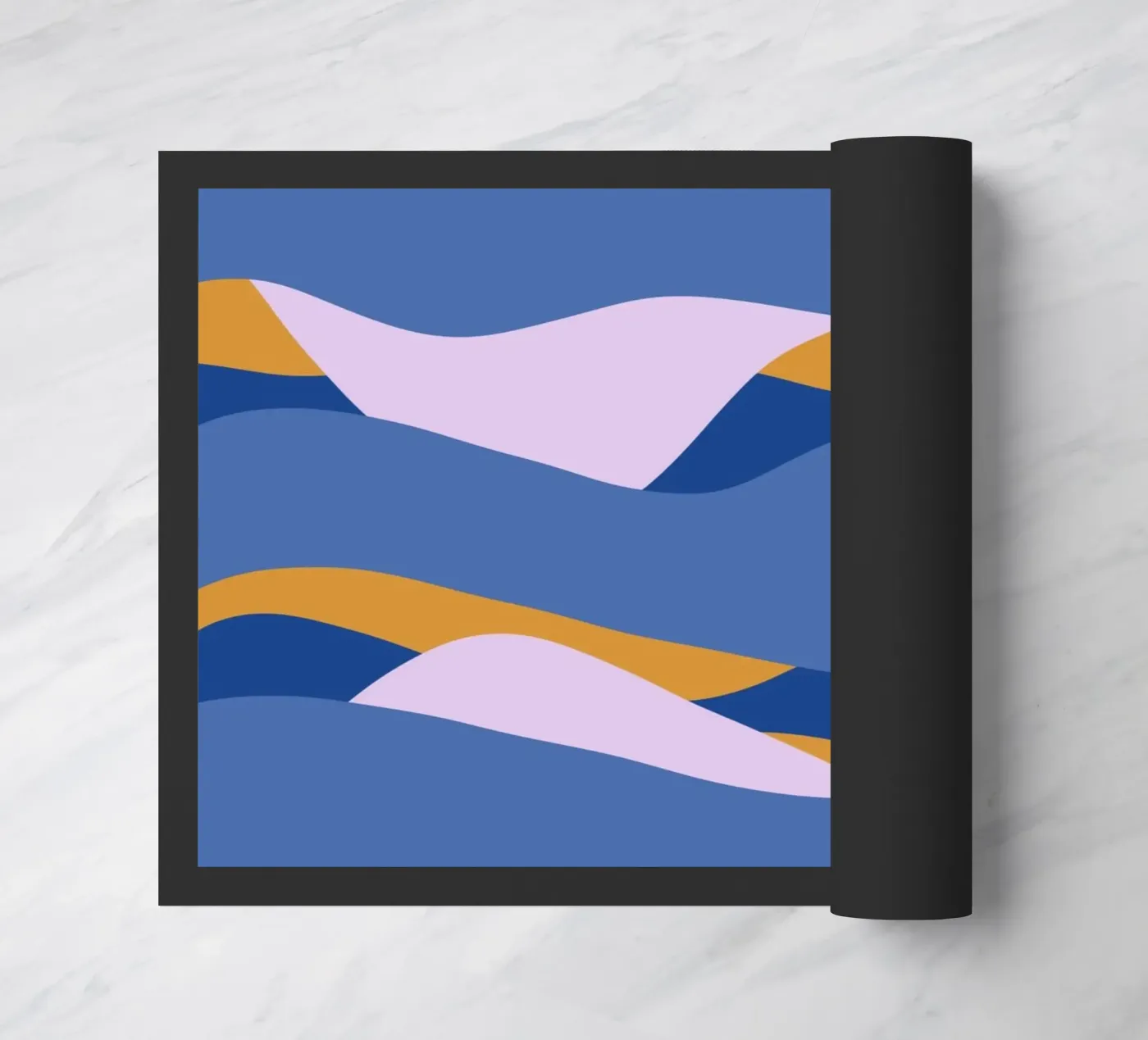 Wave design doormat by ToBlossom